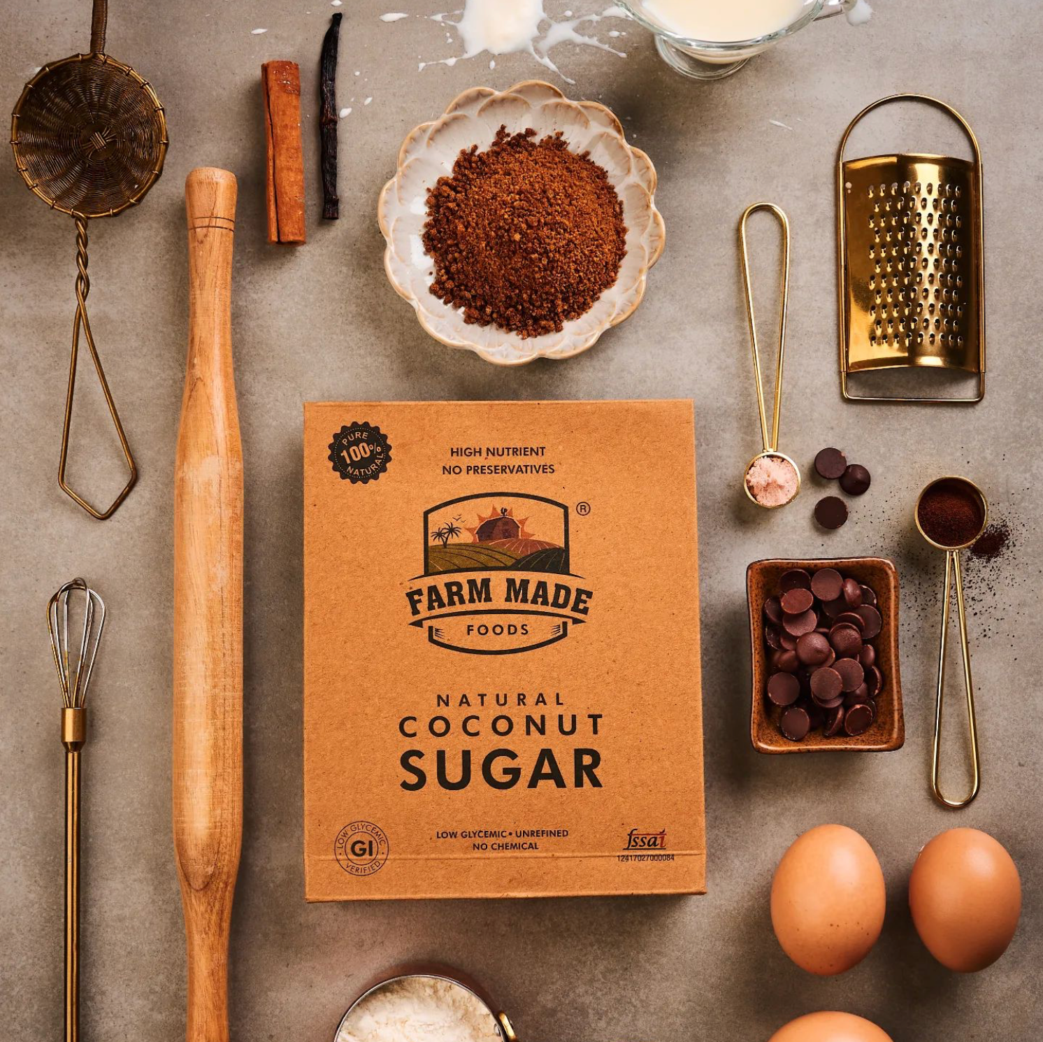 How to Make Triple Chocolate Brownies Using Coconut Sugar