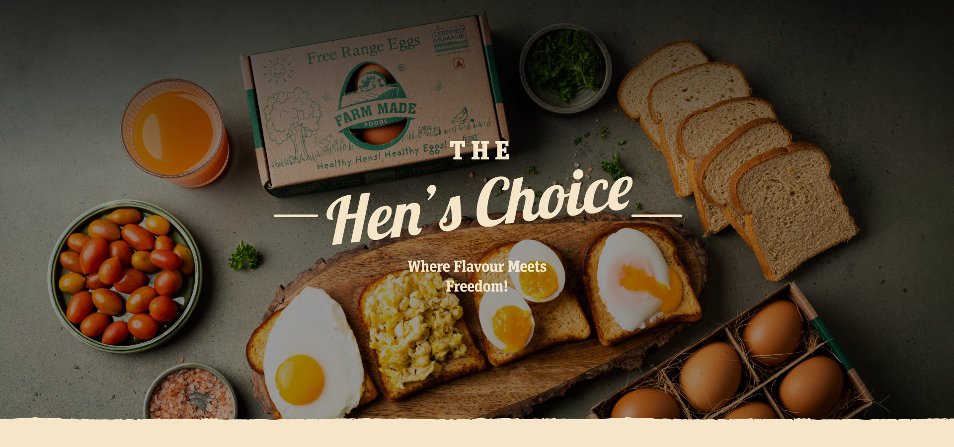 Egg Recipe Banner