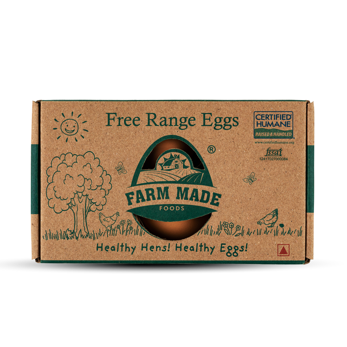 Free Range Eggs - 12 Pack