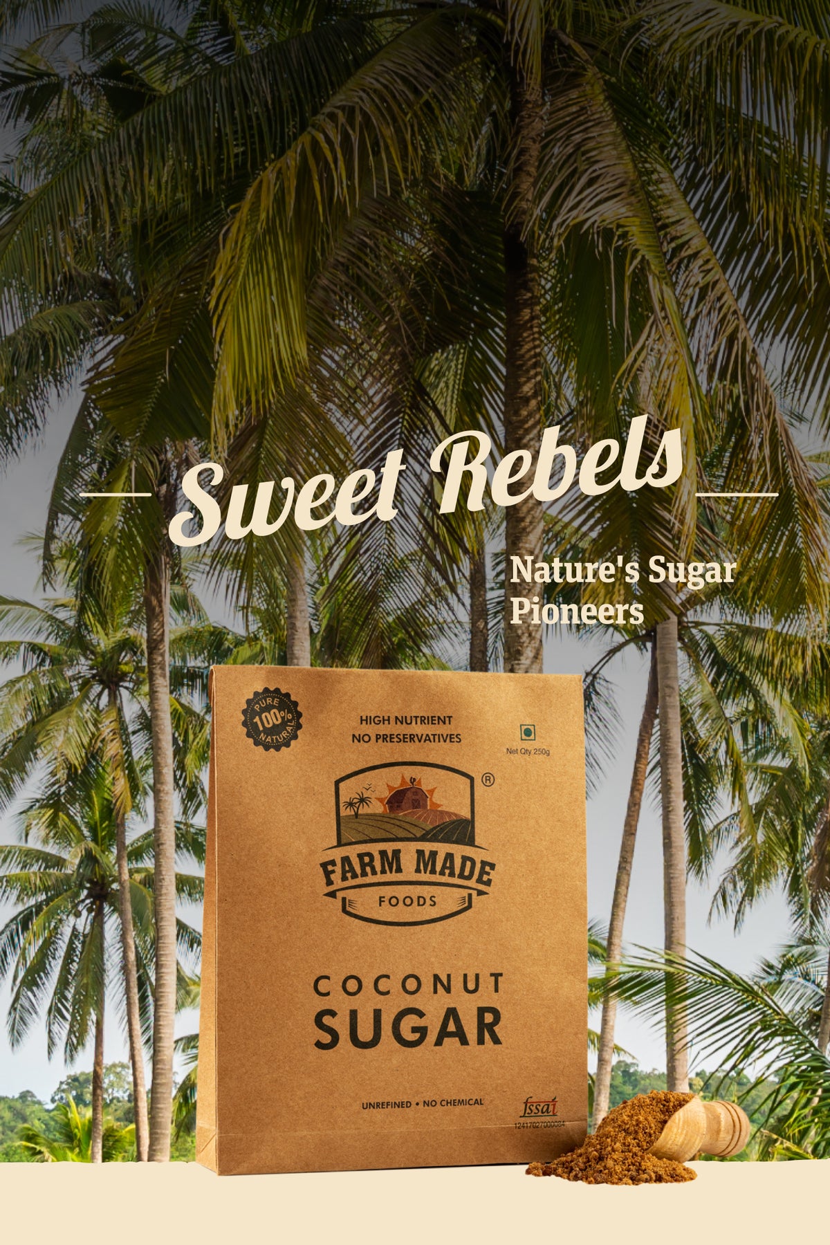 Nature Coconut Sugar Packaging