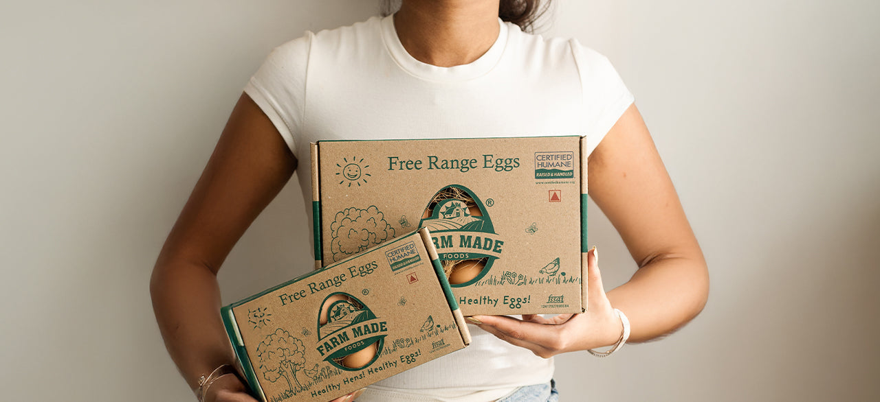Why Farm Made Foods is the Best Free-Range Egg Brand in India