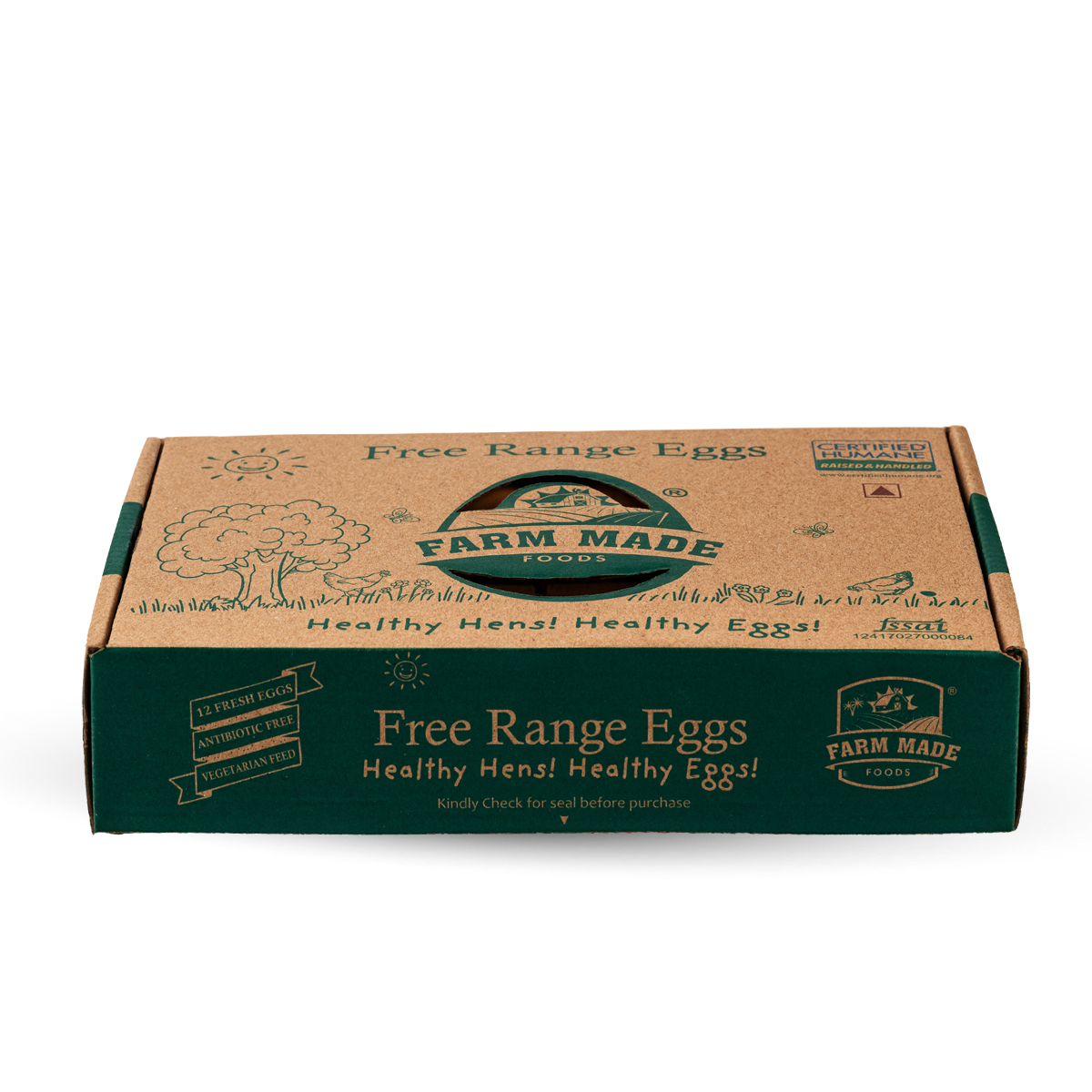 Free Range Eggs - 12 Pack