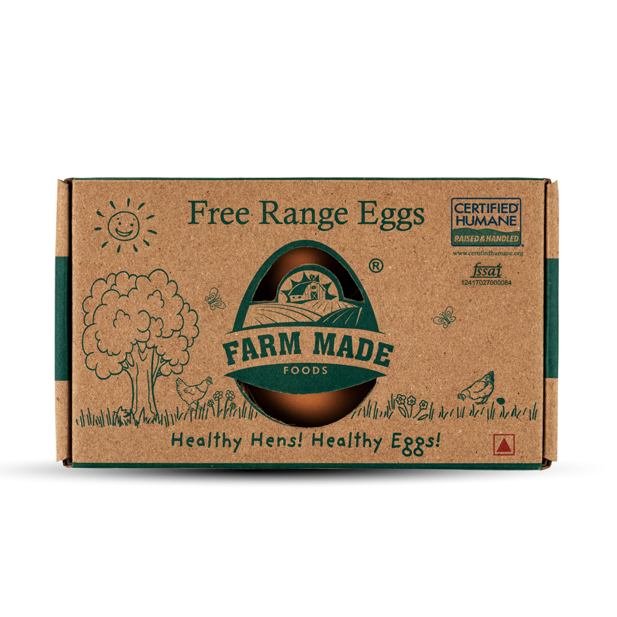 Free Range Eggs - 6 Pack